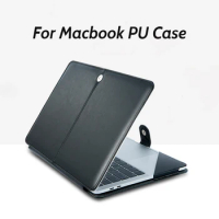 For 2022 Apple Macbook Air 13.6 Case M2 M1 2020 Air 13 A2337 Mac Book Pro 13 14 A2779 2023 Pro 16 A2780 Laptop PU Leather Bag