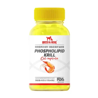 60 Tablets Anti-falling Krill Fish Oil Soft Capsule Phospholipid Nutritional Supplement Molecular Distillation Process