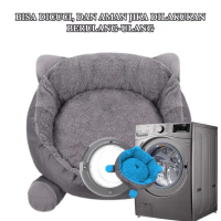 Tempat Tidur Kucing Model Karakter Ukuran 75X75Cm/Kasur Kucing Bulat Besar/Tempat Tidur Hewan Besar 