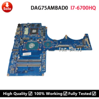 For HP Pavilion 15-CB Notebook Laptop Motherboard DAG75AMBAD0 926304-601 926304-501 926304-001 7700HQ Mainboard
