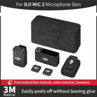 For DJl MIC2 Wireless Microphone Skin DJI Mic 2 Skin Anti-scratch Microphone Sticker protective film