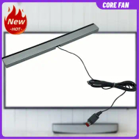 Remote Infrared Ray IR Inductor Bar Wired Motion Sensor Receiver with Extension Cord USB Plug Game Move Remote Bar for Wii/Wii U