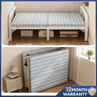 Foldable Bed Frame 75/100/120cm Portable Office Bed Bedroom Furniture Katil Single Besi Lipat katil