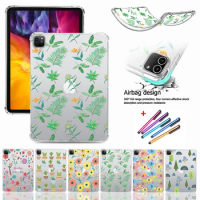 Tablet Case For iPad Pro 11 Case 2021 2020 Cute Painted Soft TPU Protective Cover For Funda iPad Pro 11 2021 2020 Case Coque