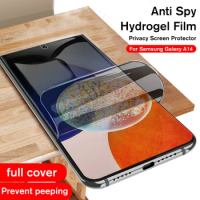 Anti Spy Hydrogel Films For Samsung Galaxy A14 5G Screen Protector For Samsung galaxy A14 A24 4G Protector Safety Soft Gel films