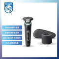 Philips 飛利浦 S9986/50 9000智能系列 AI乾濕兩用三刀頭電鬍刀，墨黑色，充電式，全機可水洗