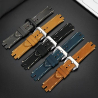 For Casio PROTREK Mountain men's Watch Strap PRG300 PRW3000/3100/6000/6100Y vintage Cowhide Genuine leather Watchband Bracelet