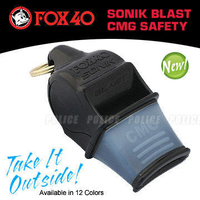 【【蘋果戶外】】FOX 40 爆音哨【120dB】Sonik Blast CMG 附分離式繫繩 救生哨求生哨子登山警衛)