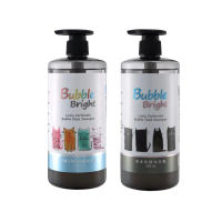 【Bubble Bright 美的冒泡】貓用沐浴露500ml(草本防護/銀離子抑菌除臭 驅蟲 沐浴乳)
