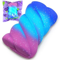 Jumbo Squishy Galaxy Marshmallow Super Slow Rising Cream Scented Original Package Squeeze Toy B0992