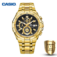 Casio Edifice Model Best Sellers Men's Watch Stainless Steel Strap EFR-539SG-7AV ทอง One
