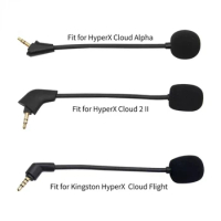 Headsets Microphone for Kingston HyperX Cloud Alpha S 2 II X Core Pro Cloud Flight Cloud9 Edition Gaming Headphones Mic Earpads