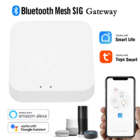 Tuya Smart Life Bluetooth SIG Mesh Gateway Wireless Hub Home Automation Works with Alexa Google Home Siri