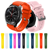 Silicone Sport Band for Samsung gear s3 Frontier WatchBands Gear S3 Classic 22mm Band Bracelet Bands Wrist Strap