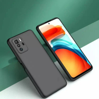POCO X3 GT SOFT CASE PREMIUM MACARON BLACK MACARON