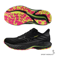 Mizuno 美津濃 慢跑鞋 男鞋 WAVE RIDER 28 黑【運動世界】J1GC246301