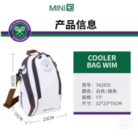 Original Babolat PD Series Tennis Backpack Multifunctional Tennis Bag Pure Drive 22 Wimbledon Mini B