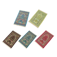 Muslims Carpet Blanket Prayer Rugs with Tassels Islamic Mat 70x110cm Flower Rugs D08D