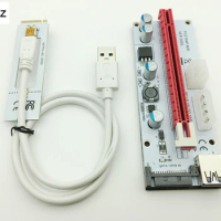 Riser White 008S NGFF M.2 PCIE PCI-E 1X 2X 4X 8X 16X USB 3.0 Adapter Card 60cm Data Cable for BTC Mining Bitcoin Miner Antminer