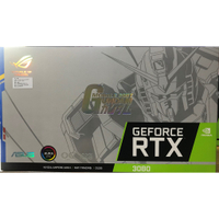 點子電腦☆北投@ROG 華碩 RTX 3080 GUNDAM 鋼彈 RTX3080 顯示卡 沒鎖算力 53000元