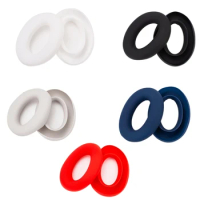 1Pair Silicone Sponge Cushion Ear Pads for WH-1000XM3/1000XM4 Headphones Dropship