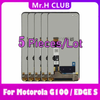 Wholesale 5 Pieces 6.7" G100 LCD For Motorola MOTO G100 Edge S LCD Display With Touch Screen Digitizer Assembly Replacement