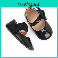 Babyshoes Girl Pu Material Princess Style First Walk Shoes With Breathable Design