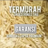 Kentang Goreng Shoestring 2 5Kg, Kentang Goreng Beku