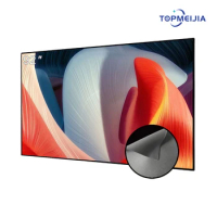 Wholesale 92" Fixed Frame Projection Screen Black Diamond Ambient Light Rejecting ALR Screen for Long Throw Projector