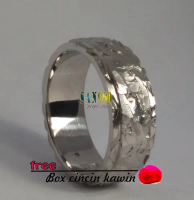 Cincin Pria palladium original platinum emas putih kuning perak silver nikah tunangan S223