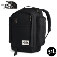 【The North Face 31L 15吋電腦背包《黑》】3KY2/多功能休閒背包/電腦背包/學生書包