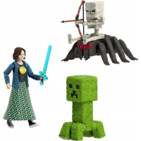 【MATTEL 美泰兒】Minecraft 電影角色模型 - 經典戰爭