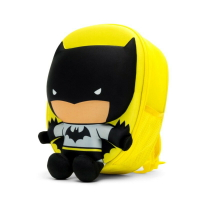 強強滾p-Travelmall｜DC正義聯盟授權兒童專用3D立體後背包-BATMAN蝙蝠俠