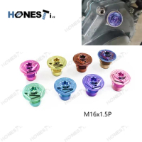 HONESTI22 Gr5 titanium alloy oil cap bolt for KTM M16x1.5P