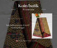 Kain Batik Tulis Fitroh Asli Lasem PREMIUM ukuran standart Di Motif Gunung Ringgit Yang Super Duper