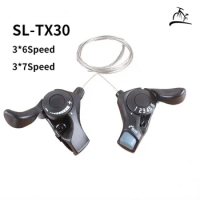 SHIMANO Tourney SL TX30 Bicycle Shift Lever 6/7s 18/21 Speed tx30 shifters Inner gear cable included