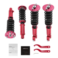 Maxpeedingrods Adjustable Coilover Lowering Kit For ACURA TL 2009-2014 FWD AWD Coilover Coil Suspension Strut Shock Absorbers