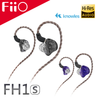 FiiO 一圈一鐵雙單元CIEM可換線入耳式線控耳機(FH1s)