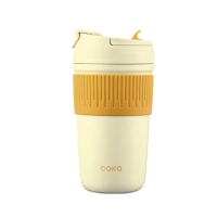 【caka】316不鏽鋼陶瓷保溫杯/咖啡杯-450ml(保溫瓶)