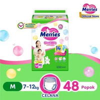 Surabaya - Merries Pants Good Skin M 48 Popok Bayi Satuan