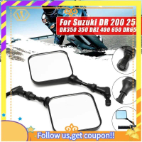 กระจกมองหลังรถจักรยานยนต์, [W] 2X, กระจกมองข้าง, สำหรับ Suzuki DR 200 250 DR350 350 DRZ 400 650 DR65