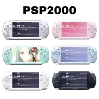 PSP 2000 Original Second-hand Handheld Game Console Free Arcade Games GBA FC Simulator Classic Video Game Console