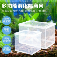 Jeneca/金利佳魚缸孵化盒水族箱孔雀魚隔離盒繁殖盒斗魚苗隔離盒