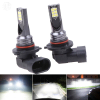 ไฟตัดหมอก LED, Wl, 9005 และ 9006, 100W, 19000lm, 6000K, สีขาว, 2 ชิ้น