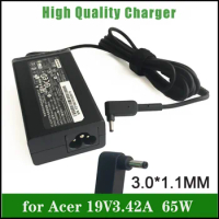Original 19V 3.42A 65W Power Supply For Acer Swift 5 SF514-51 SF514-52T Swift 3 SF313-52-52AS AC Adapter Laptop Charger