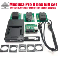 Medusa box Medusa Pro II box full set ( UFS 254 /UFS 153/ eMMC 4 in 1 socket adapter)