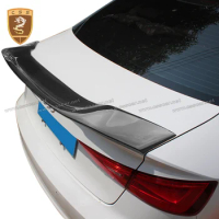 CSSCAR New Design Rear Trunk Wing Spoiler For Audi-A3 Rear Spoiler R Style Carbon Fiber Tail Wing Car Model Accessories