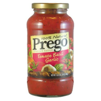 美國Prego 義大利麵醬-蕃茄羅勒大蒜(680g/瓶) [大買家]