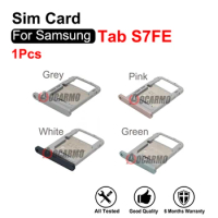 For Samsung Galaxy Tab S7 FE 4G Sim Tray SIM Card Slot S7FE SM-T735C Replacement Part