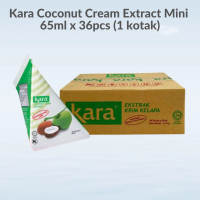 KARA - Ekstrak Krim Kelapa 65ml x 36 pek | Coconut Cream Extract -65ml x 36pcs (1 Kotak)